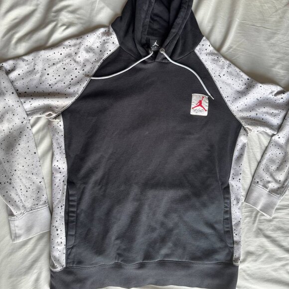Nike Air Jordan Jumpman Speckle Hoodie size Large - Picture 1 of 5